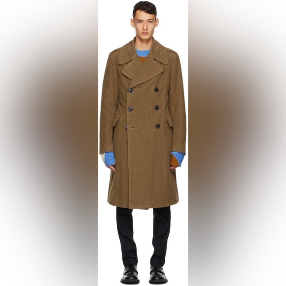 Dries Van Noten Long Brown Coat (size IT44/US36) - Picture 9 of 13
